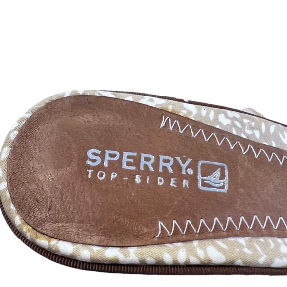 Sperry Top Slider Cork Wedged Slingback Shoes Sandals NWOT - Picture 12 of 15